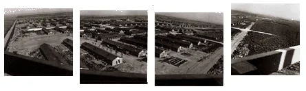 Guard tower view of Granada (Amache) Relocation Camp