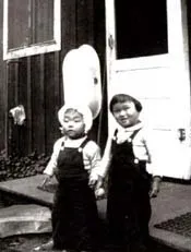 Family Album Project - Historical photograph from internment camps