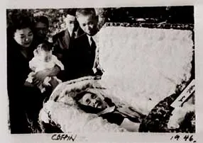 Community gathering for a neighbor's funeral